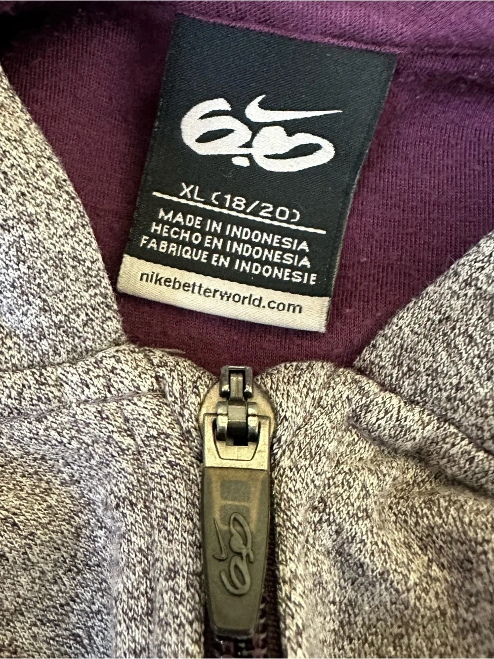 Nike gray full